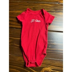 DC Shirt, Baby Boy Size 6-9 Months, Red, One Piece